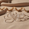 Clear Hair Elastics – MILÉA